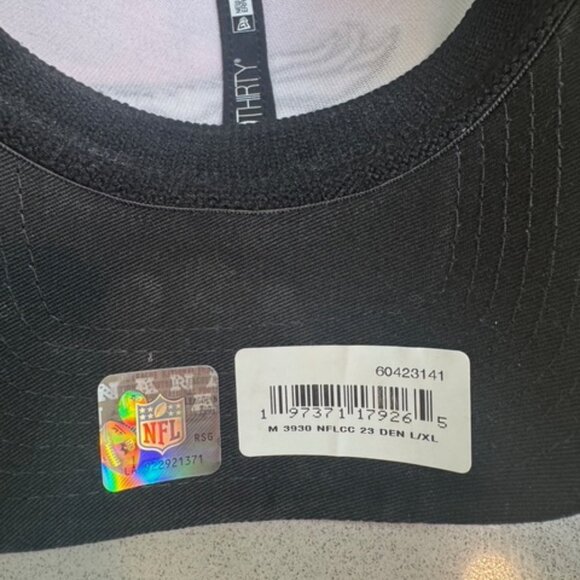 New Era Men's Pink Denver Broncos 2023 NFL Crucial Catch 39THIRTY Flex Hat - Picture 4 of 10